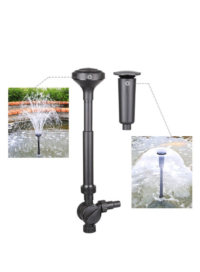 GRECH Multifunction Water Fountain Spray Head Nozzles Set – Blossom & Mushroom Water Patterns – Decorative Fountain Accessories for Aquarium, Pond, Water Garden & Pump Systems - Image 1